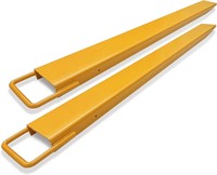 LJ7245 Pallet Fork Extensions 72 * 4.5 inch Yellow