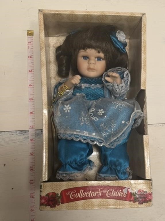 New in box - Porcelain Doll
