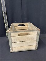 1958 Carolina Dairy of Shelby Wooden Crate