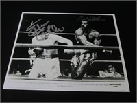 Sylvester Stallone Carl Weathers signed 8x10 COA