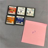Nintendo DS Lot of 5 Games