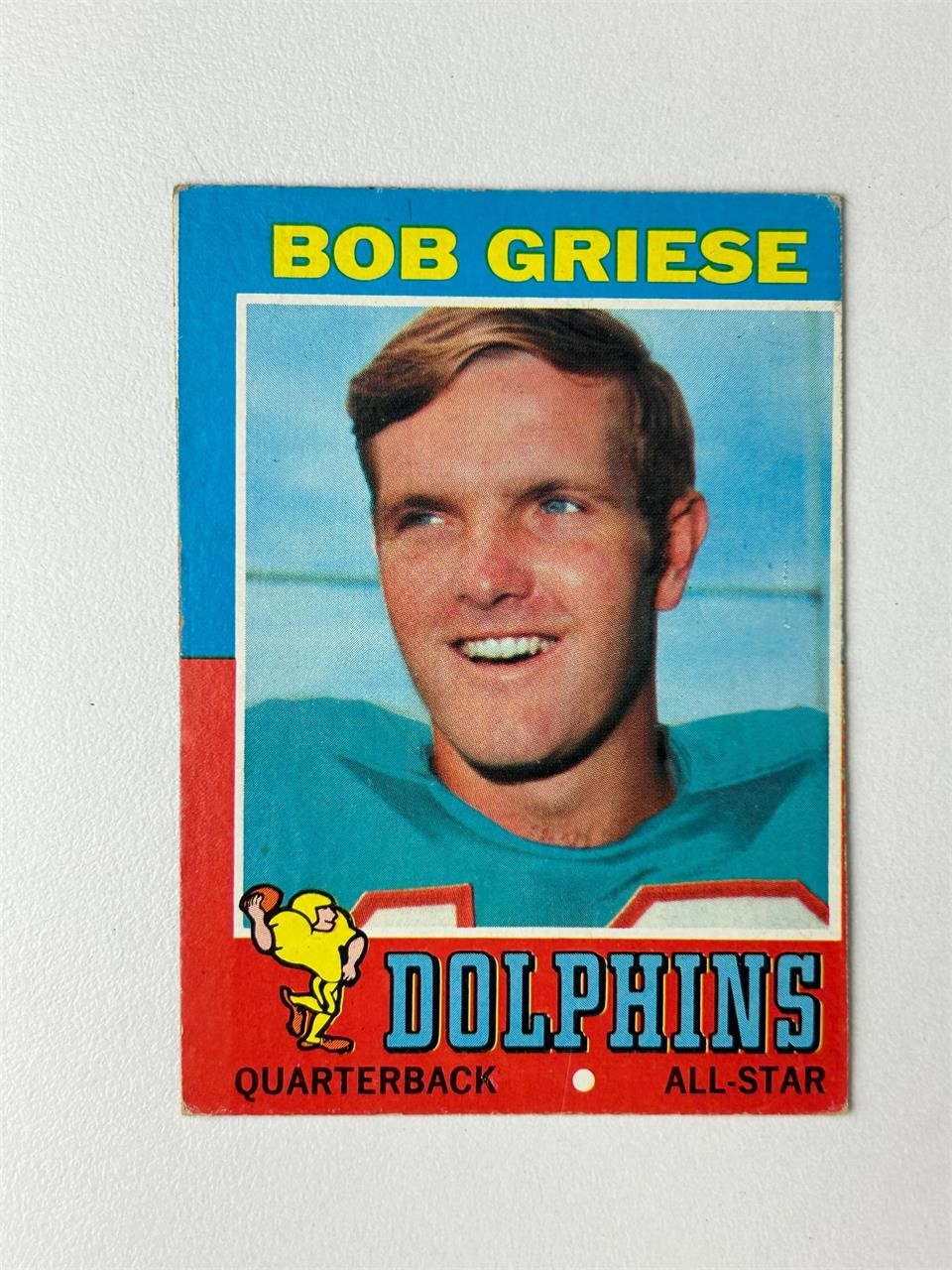 Vintage Football Cards Bob Griese