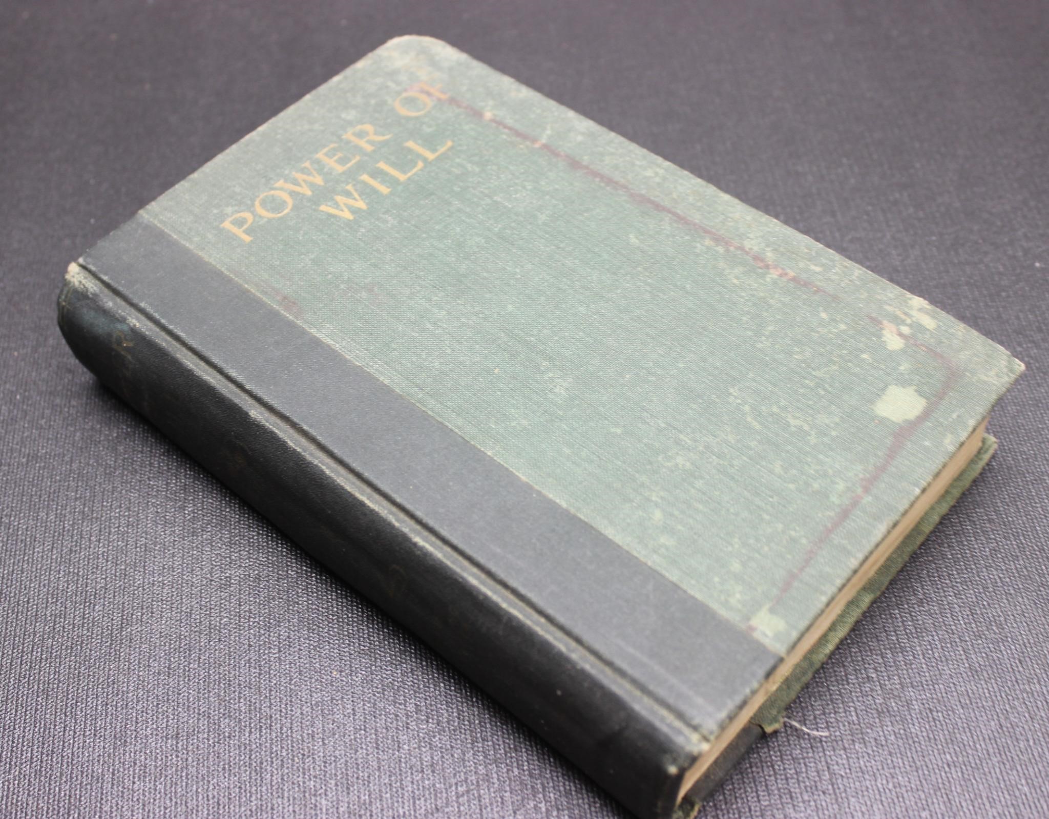 1921 Power of Will Book