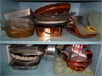 Contents of Base Cabinets Both Sides of Sink