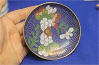 Vintage Chinese Cloisonne Dish