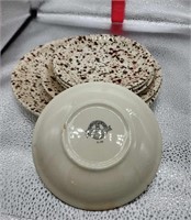 Paden City Pottery Set of Plates