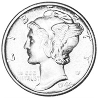 1944-S Mercury Silver Dime UNCIRCULATED
