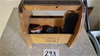 Shoe Shine Kit with Contents