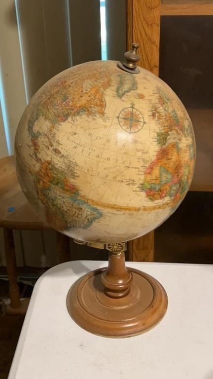 Replogle 9" world globe on stand