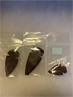 Set of 3 arrowheads