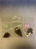 Set of 3 arrowheads