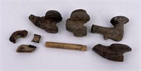 Group of Antique Clay Pipe Fragments