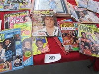 Old Magazines including teen bag etc.
