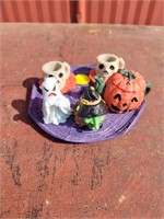 Nice Little Miniature Halloween Tea Set