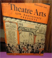 1916-1941 Theatre Arts 25th Anniversary Magazine