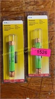 2ct. Cooper Bussmann 20 Amp Cartridge Fuses