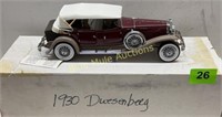 1930 Die Cast Duesenberg in box