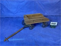 Wood Wagon Replica, 10"L