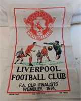 Liverpool F.A.Cup Tea Towel