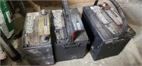 3 Used Batteries (scrap)