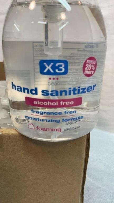 Hand sanitizer. Box of 10.