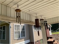 4 wind chimes