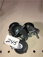 Four 1.5" Caster Wheels