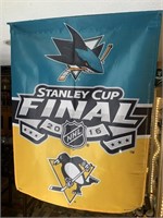 STANLEY CUP FINAL 2016 FLAG PENGUINS 36" X 28 TO