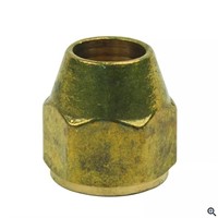 PROFLO 7/8 in. Flare Brass Short Nut a85