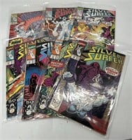 Marvel The Silver Surfer Comics No 40, 47, 48, 51,