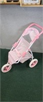 Kids collapsible doll baby stroller