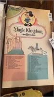 Vintage 1979 Magic Kingdom Walt Disney World Map