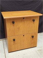 2 Drawer Bush Furniture Wooden Filing Cabinet