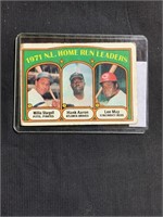 TOPPS 1972 N.L. HOME RUN LEADERS