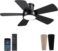 Dannilong 40 inch Modern Ceiling Fans with Lights