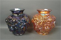 Two Imperial IG La Bella Rose Vases