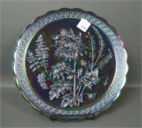 Imperial ALIG Purple Chrysanthemumm Chop Plate