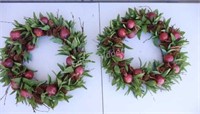 Artificial Fruit & Greenery Door Wreaths