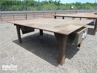 6' x 8' 5" Welding Table