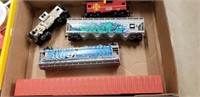Box Lot of Five Model Trains
