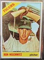 1966 Topps Ron Nischwitz #38 Detroit Tigers