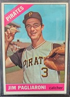 1966 Topps Jim Pagliaroni #33 Pittsburgh Pirates