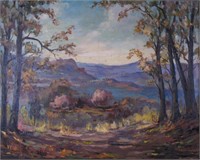 Lillian Doyle 24x30 O/C "Fall in Brown County"