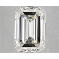 Igi Certified Emerald Cut 10.04ct Vs2 Lab Diamond