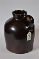 7 3/4" Wide Mouthed Brown Jug