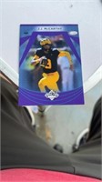 2024 Sage Football RC JJ McCarthy purple