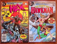(2) 1985 DC #1s: Hex & The Shadow of Hawkman