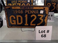 Case 3: PA License Plates -