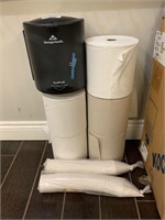 Paper Towels and New Dispenser