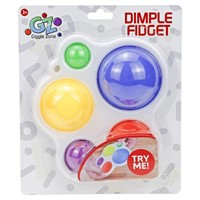 Giggle Zone Dimple Fidget, Rainbow Sensory Toy A99